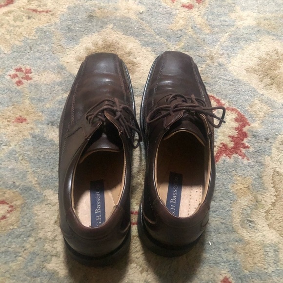 Men’s Leather lace up Brown Shoes Size10,5  in Excellent Used Conditi - Picture 6 of 14